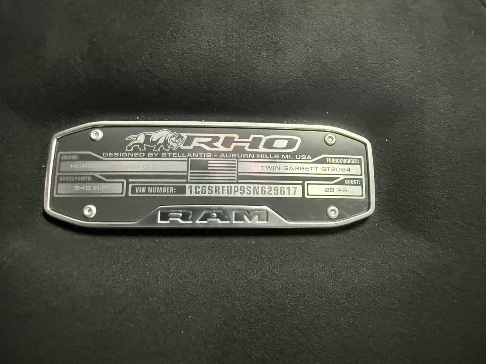 Image 16 RAM 1500 RHO 2025